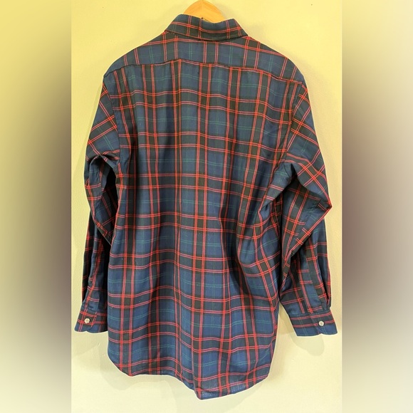 Vintage Sir Pendleton Men's Large 100% Pure Virgin Wool Plaid Button Up - Picture 5 of 13